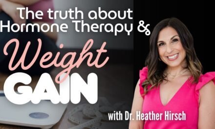 Will hormone therapy cause weight gain? And what can you do about it!