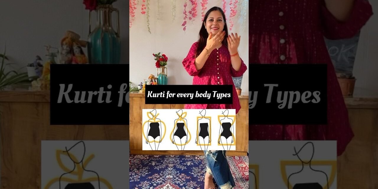 1 Myntra kurti for every body type #shorts #shortvideo #youtubeshorts #viral #kurtis