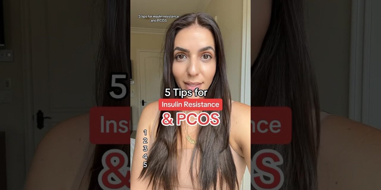 5 Tips for Insulin Resistance with PCOS! #pcos