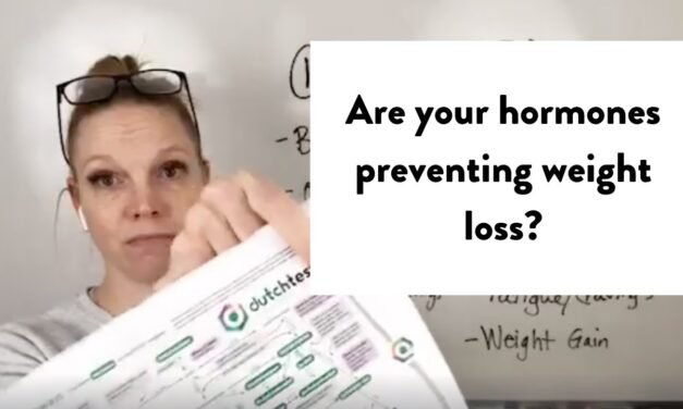 Are your hormones preventing weight loss?