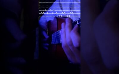 Easiest beginner guitar song. TAB. Sweat Dreams #shorts