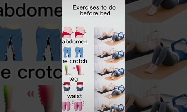 Exercise before bed time