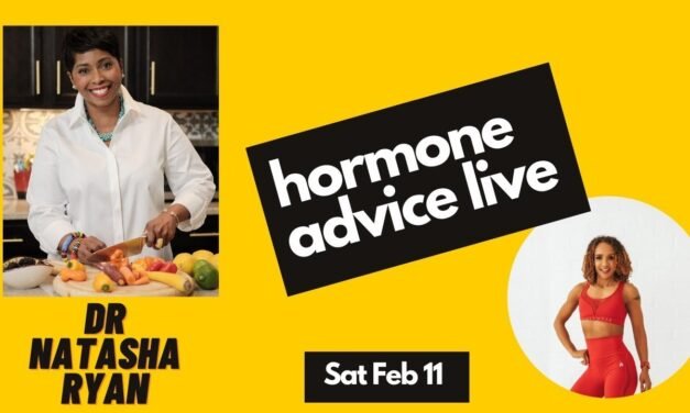 Hormones, menopause and weight loss Live broadcast