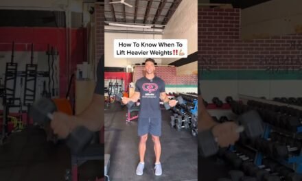 How to Know When To Lift Heavier Weight In The Gym (Choose The Right Weight)