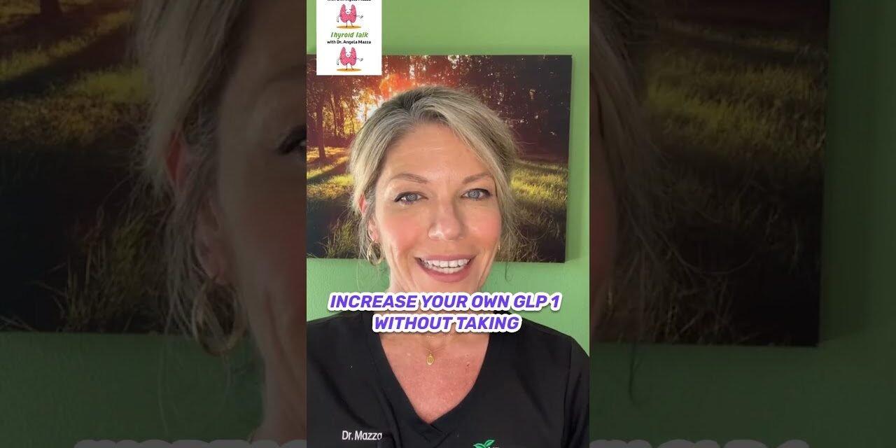 How to boost GLP-1 naturally #metabolism #thyroid #weightloss #glp1 #hormones #hypothyroidism