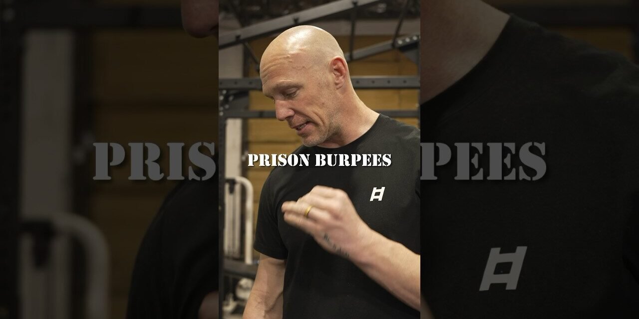 Prison Burpees. The hardest bodyweight workout EVER #workout #fitness #motivation