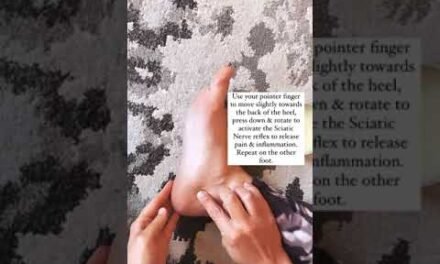 Relieve Sciatic Nerve Pain with this foot Reflex! #reflexology #reflexes #sciatica