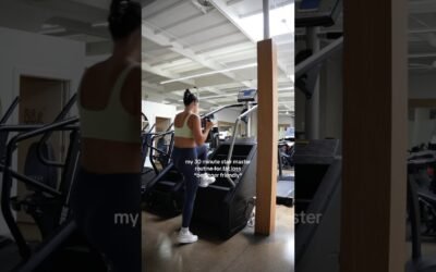 Stair master routine for fat loss *beginner friendly*