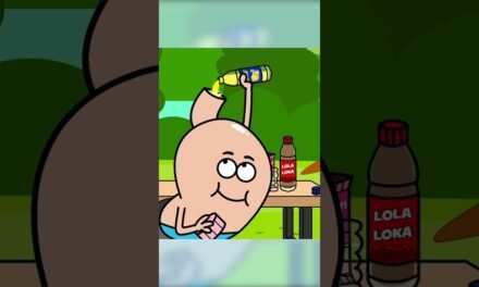 Tummy eats too much – #shorts – Lemonade – Candy – Doughnuts – Sweets – Healthy Habits – Fat – Sugar