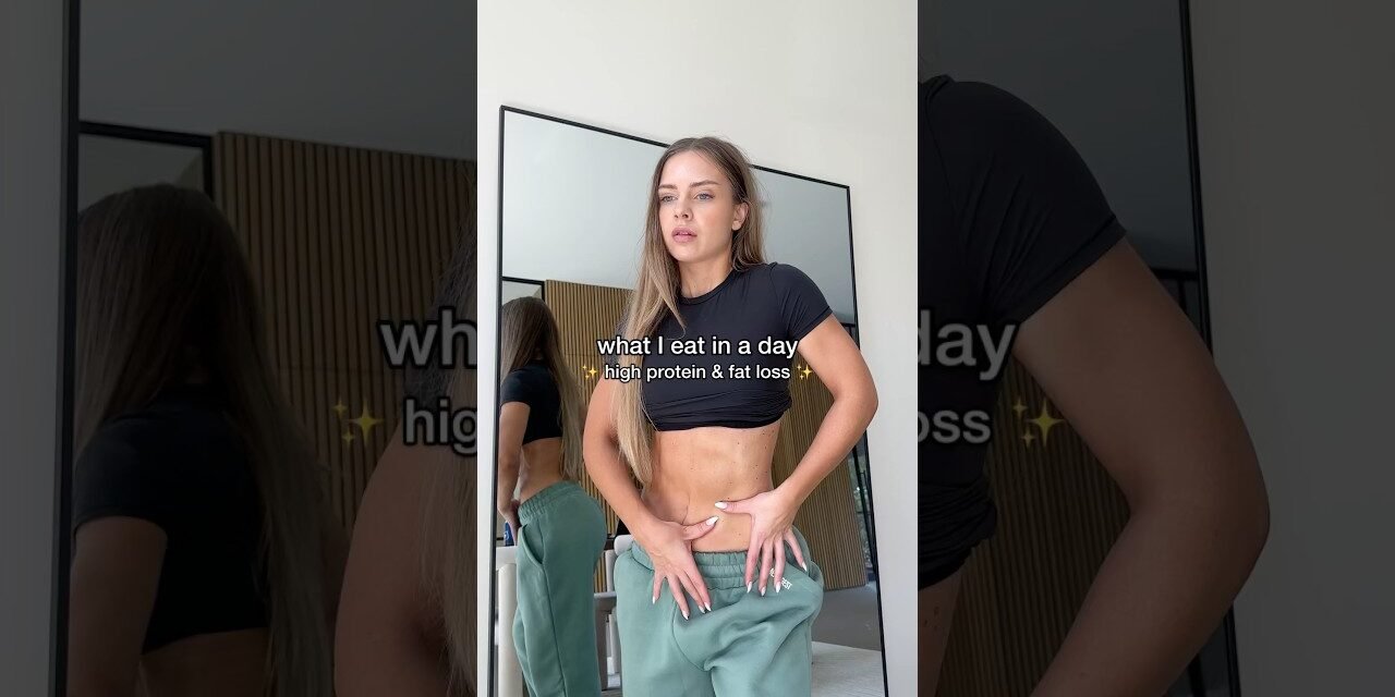 WHAT I EAT IN A DAY *fat loss & high protein*