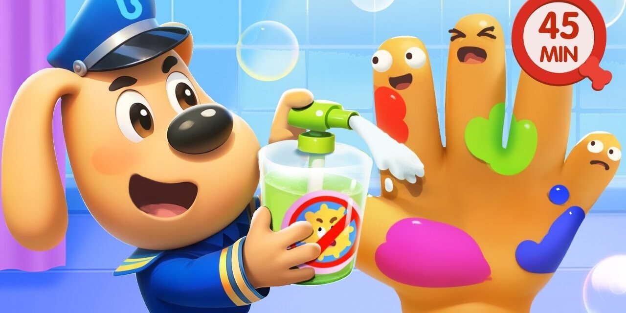 Wash Hands Before Eating | Healthy Habits | Safety Rules for Kids | Sheriff Labrador