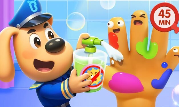 Wash Hands Before Eating | Healthy Habits | Safety Rules for Kids | Sheriff Labrador
