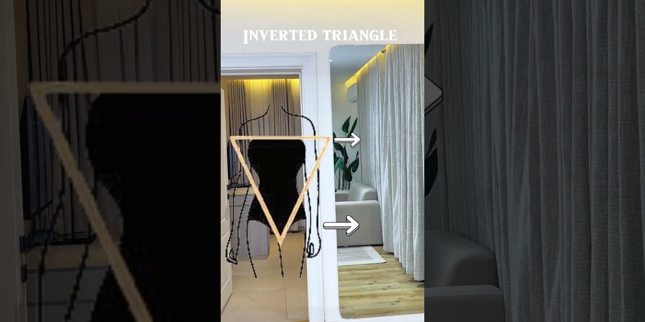 What to wear inverted triangle body shape