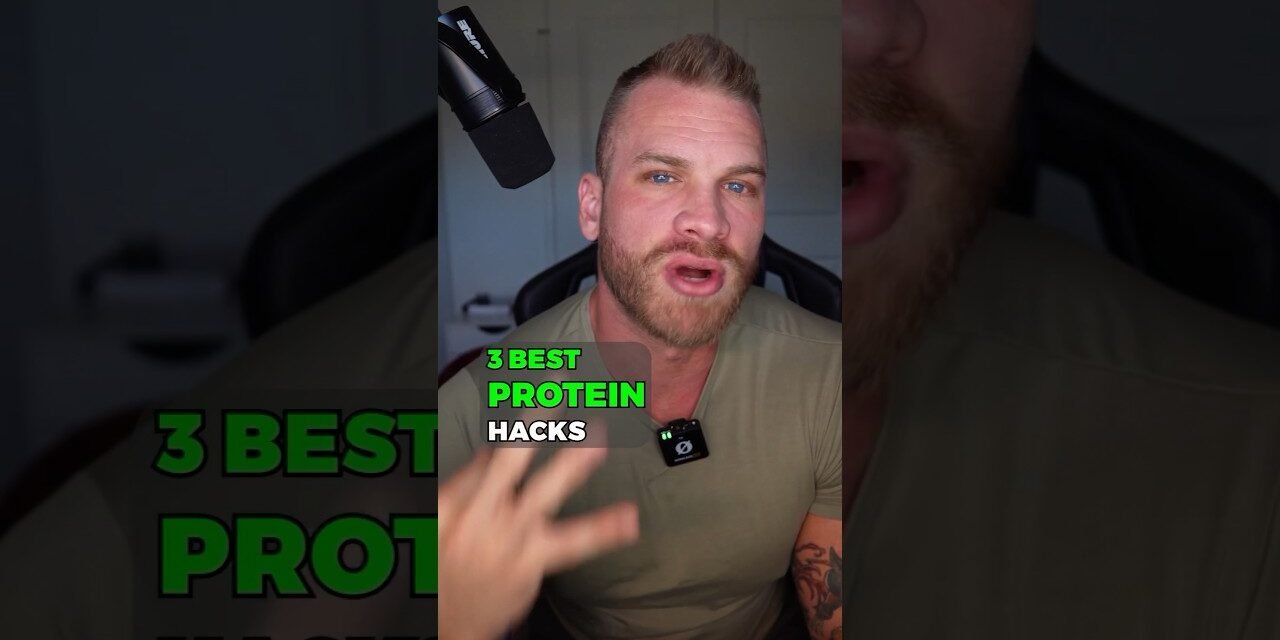 3 BEST Protein HACKS for #fatloss #womenshealth #hormones