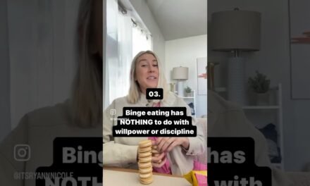 3 Things I Wish Everybody Knew About Binge Eating (from a licensed therapist) #bingeeating