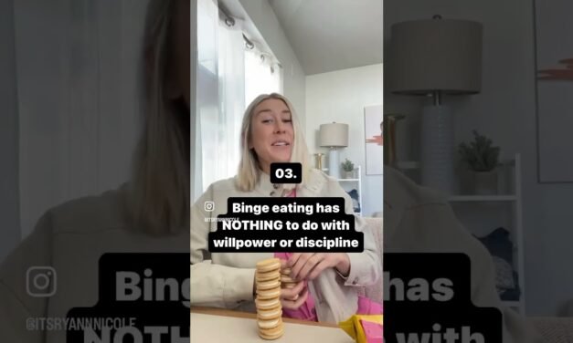 3 Things I Wish Everybody Knew About Binge Eating (from a licensed therapist) #bingeeating