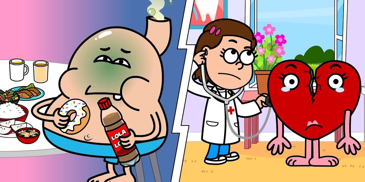 Eat Healthy – Broken Heart – Healthy Habits – Todlers – Preeschool – Learn English – Kids Songs