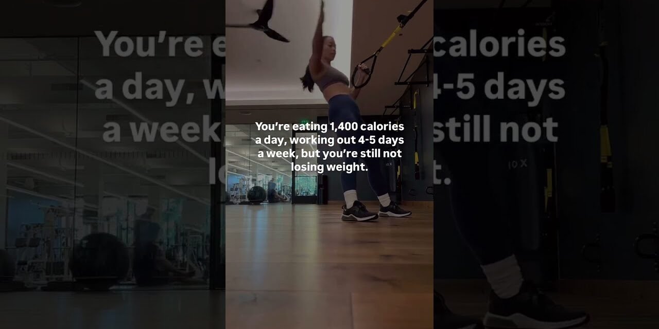 Eating 1,400 calories a day but not losing weight? Here’s why.
