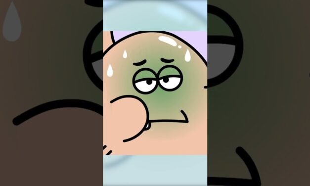 GENKI PARK #shorts – Healthy Habits-Yummy Tummy – Eat healthy – Stomach – Funny – Magic Yellow Tea