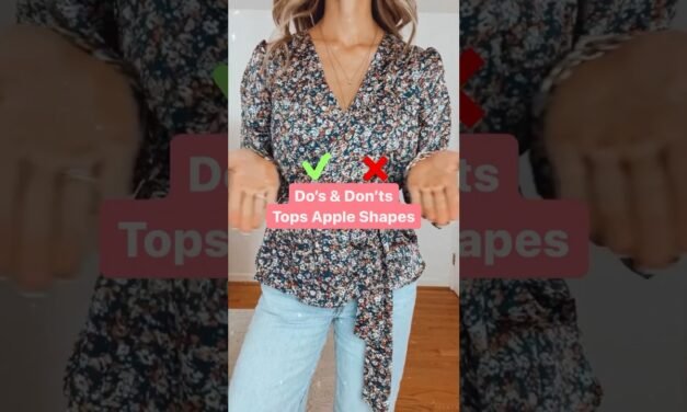 How to dress for your body shape | How to dress for your body type | How to dress for apple shape