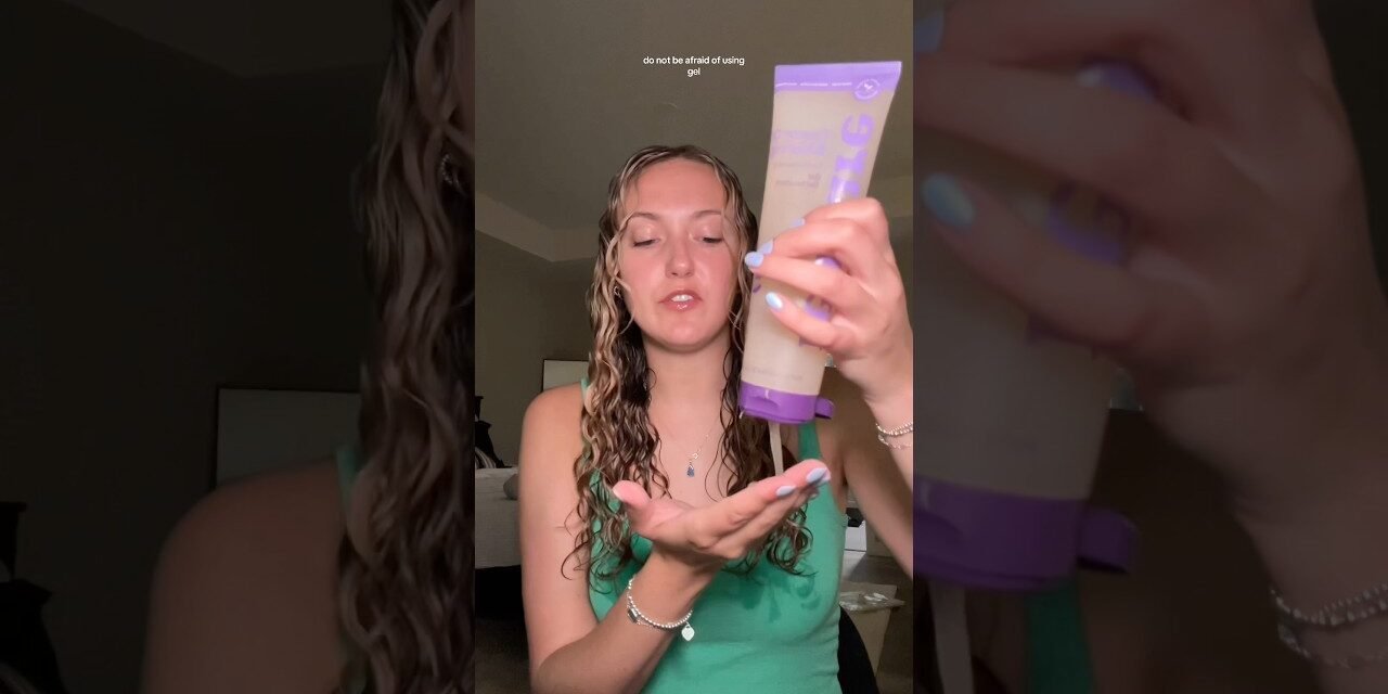 LAZY CURLY HAIR ROUTINE