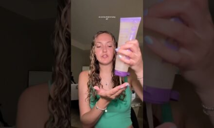 LAZY CURLY HAIR ROUTINE