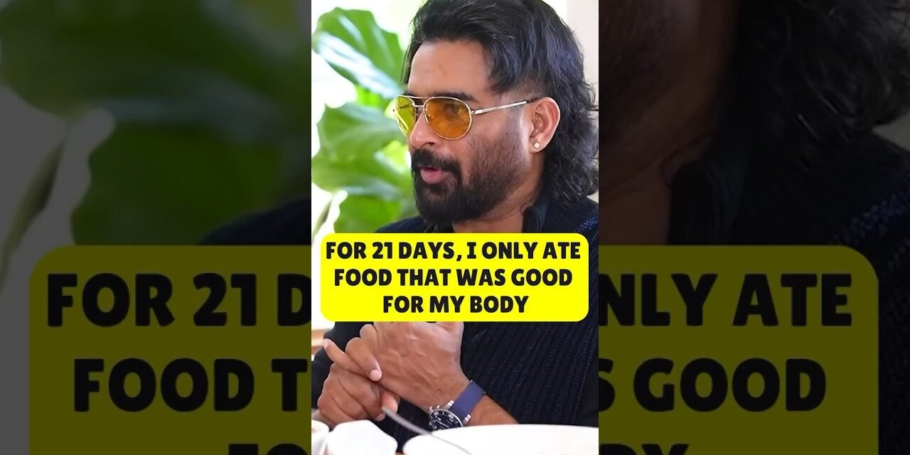 R. Madhavan AMAZING body transformation in  21 days!#shorts #motivation