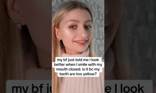 Someone explain why my teeth look edited in real life #wellness #selfcare