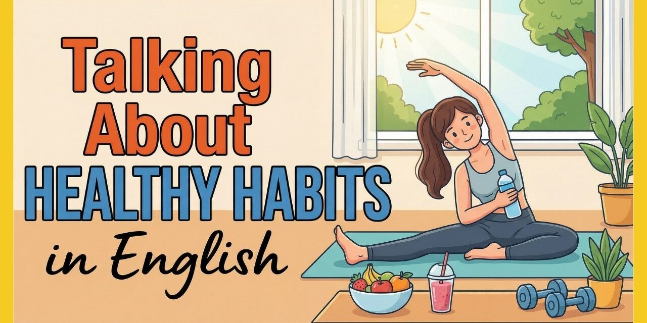 Talking About Healthy Habits in English | English Podcast for Beginners