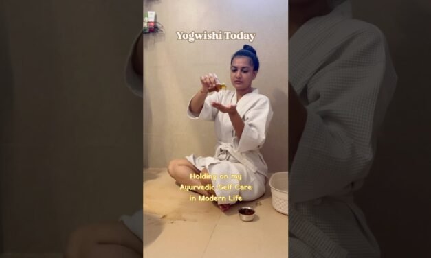 Ayurvedic morning Routine.#selfcare #ayurvedalifestyle blend of modern & ancient wellness