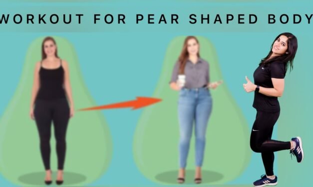 Exercises for Pear Shaped body #shorts by GunjanShouts