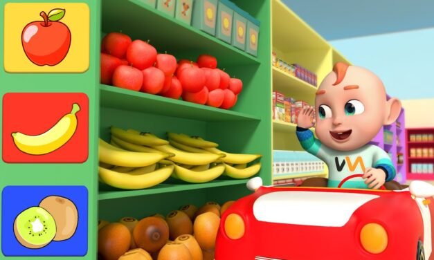 Fruits Song | Healthy Habits | Rosoo Kindergarten Nursery Rhymes & Kids Songs