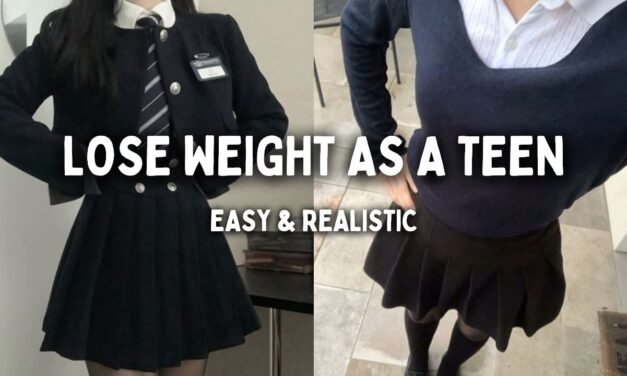 REALISTIC Weight Loss Guide for Teenagers (13-17 Years Old) | Meal Plan, Habits, and Tips