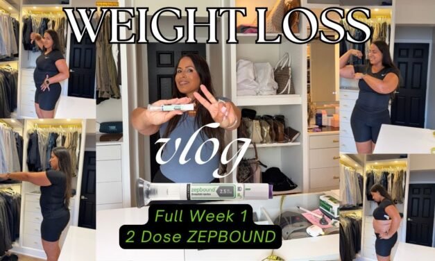 Zepbound Week 1 Results | GLP-1 Weight Loss Journey, Symptoms, & New Measurements