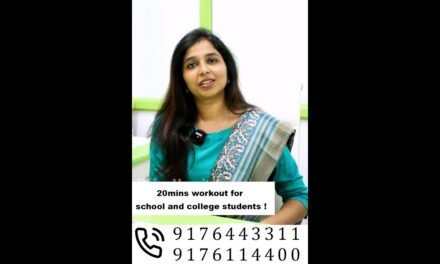 20mins workout for school and college students !