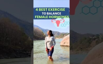 4 Best Exercise To Balance Female Hormones #femalefitness #hormoneimbalance #healthtip #yogaflow