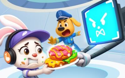Eat Slow, Baby! | Healthy Habits | Safety  Tips | Sheriff Labrador | Kids Cartoon | BabyBus