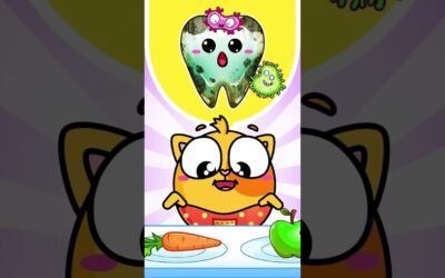 Happy and Sad Teeth for Kids | Let's Learn Healthy Habits & Good Food #learning #kidslesson