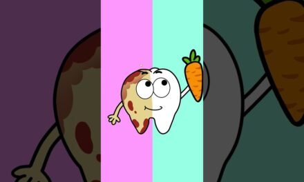 Healthy vs Unhealthy Food for Teeth | Brush Your Teeth | Healthy Habits | Kids Songs #shorts