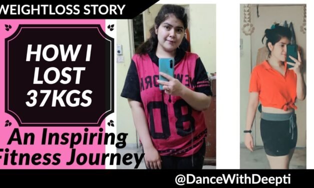 Lost 37kgs – Success Story – Easy workout to lose weight #DancewithDeepti