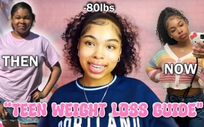 TEEN WEIGHT LOSS GUIDE: tips on how I lost over 80lbs at the age of 13