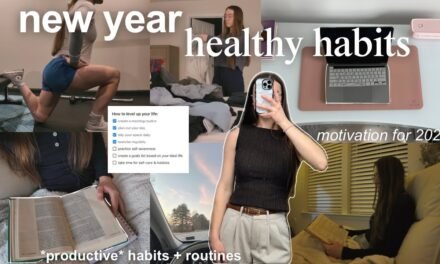 the habits + routines I’m sticking with in 2026 | daily wellness, self care, & soft productivity